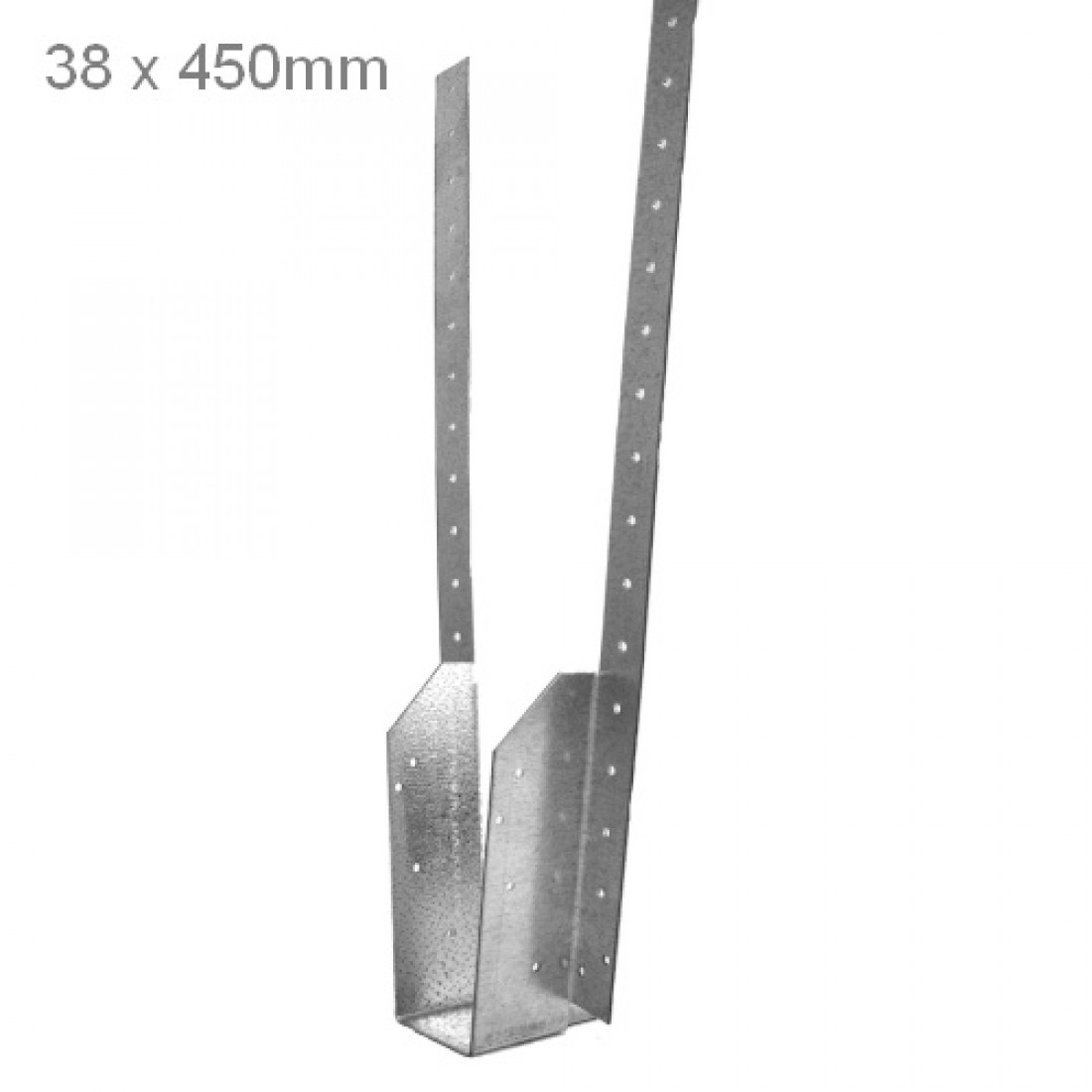 38x450mm Woody Long Leg Joist Hanger 38x450mm Hangers